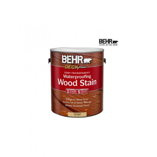 베어우드스테인 반투명  실내외 목재용 방수 - 1쿼트(약1L) / 1갤런(약4L)