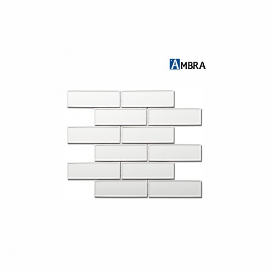 엠브라 / 모자이크타일 / 14701 TG WHITE GLOSSY 유광 / 1.1㎡, 12PCS